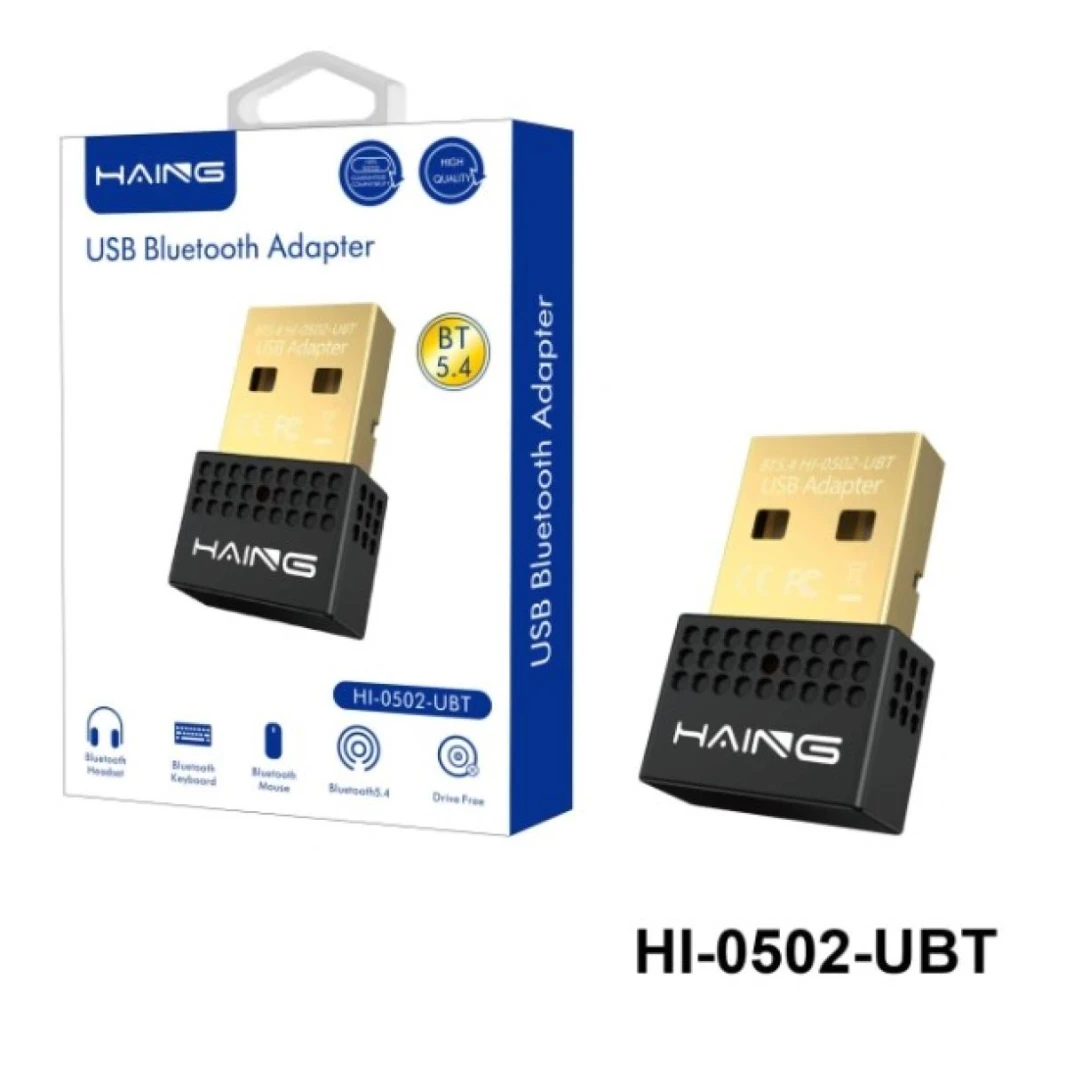 محول USB Bluetooth 5.4 لاسلكي من HAING HI-0502-UBT