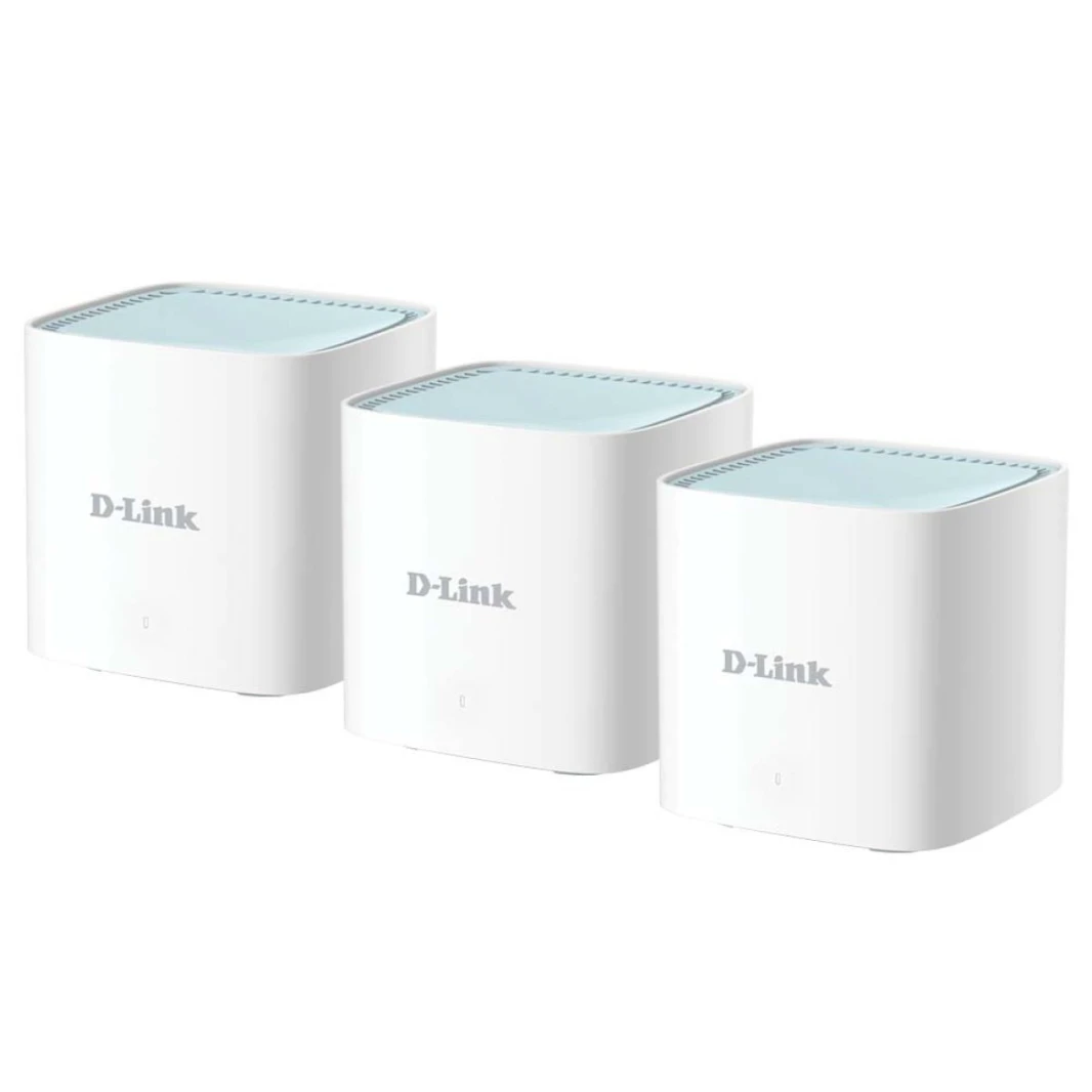 مجموعة شبكة Wi-Fi M15 AX1500 من D-Link (عبوة من 3 قطع)