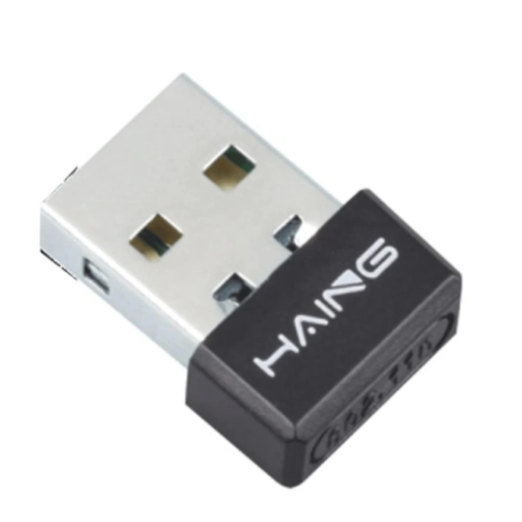 محول HAING HI-1500-WUN اللاسلكي 2.4 جيجا هرتز USB 2.0 بسرعة 150 ميجابت في الثانية