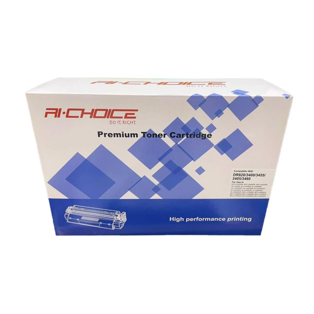 حبر Ri-Choice DR820 متوافق مع Brother DR820/3400/3455/3405/3460