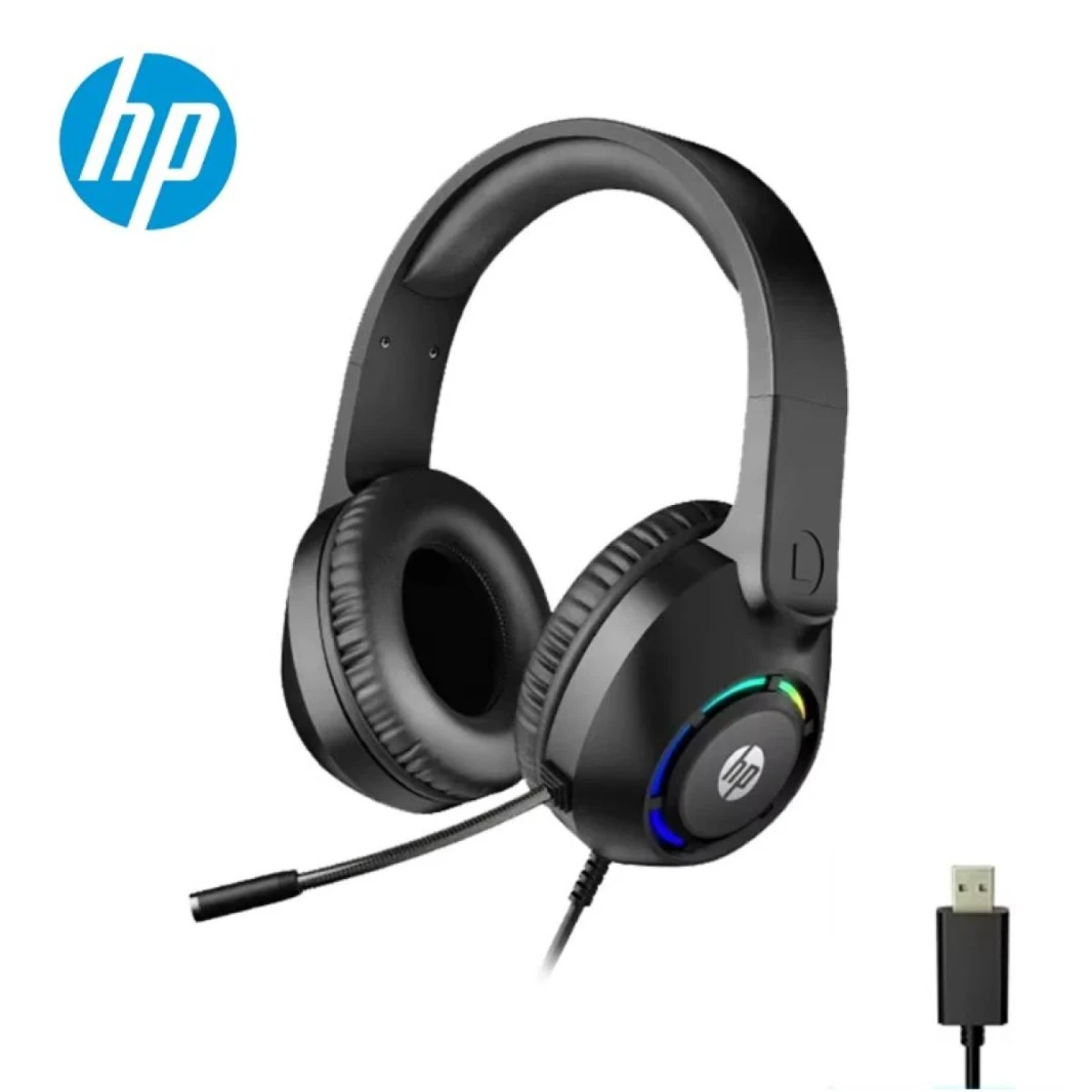 سماعة رأس USB للألعاب HP DHE-8013U 7.1 Surround Sound RGB