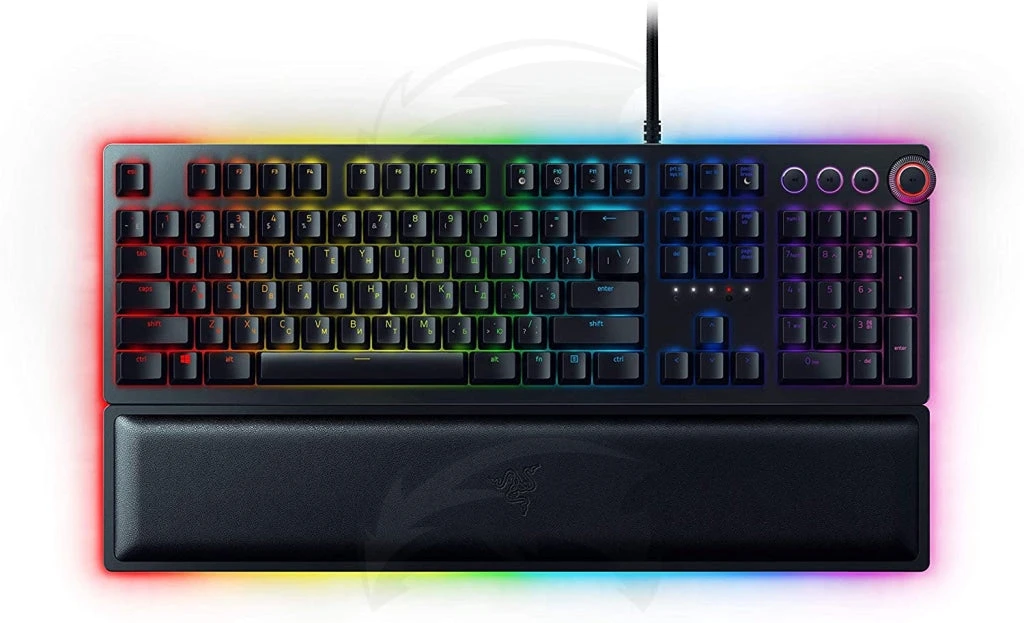 Razer Huntsman Elite Chroma RGB Lighting - Linear Optical Switches