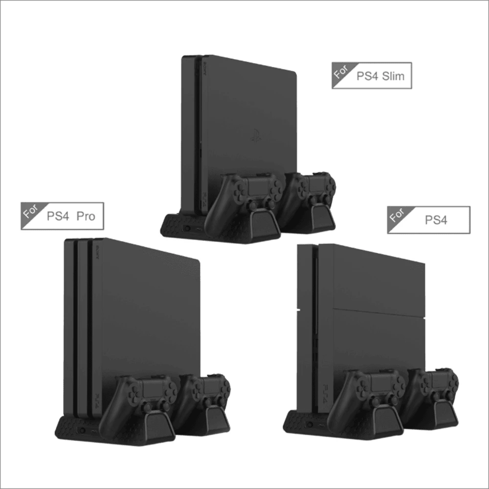 حامل شحن وتبريد متعدد الوظائف لجهاز PS4 Slim Pro TP4-882