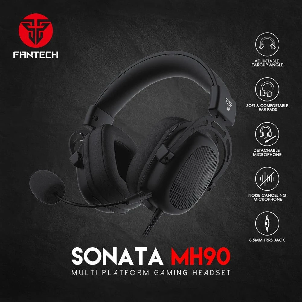 سماعة الألعاب متعددة المنصات FANTECH SONATA MH90