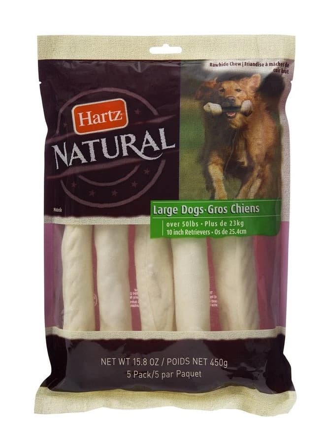 Hartz Natural Rawhide Chew 450 Gm