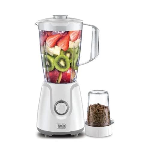 Black & Decker Blender 400W 1.5L – White