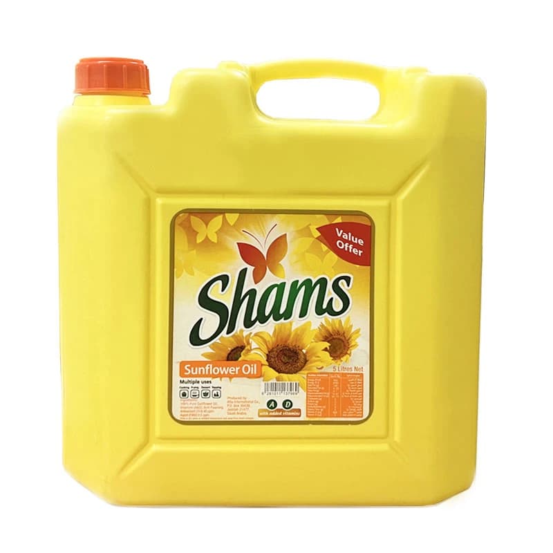 Shams Sunflower Oil 5L