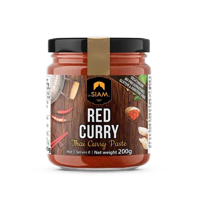 DeSiam Red Curry Paste 200g