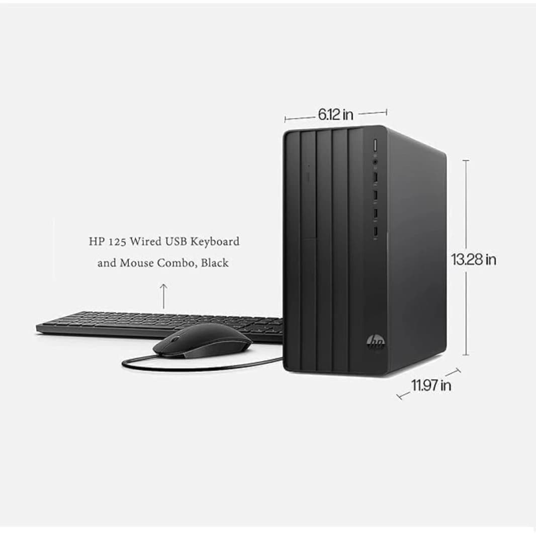HP Pro Tower 290 G9 Desktop PC Intel Core i5-13500 Processor 8 GB DDR4 512 GB SSD WIFI & Bluetooth