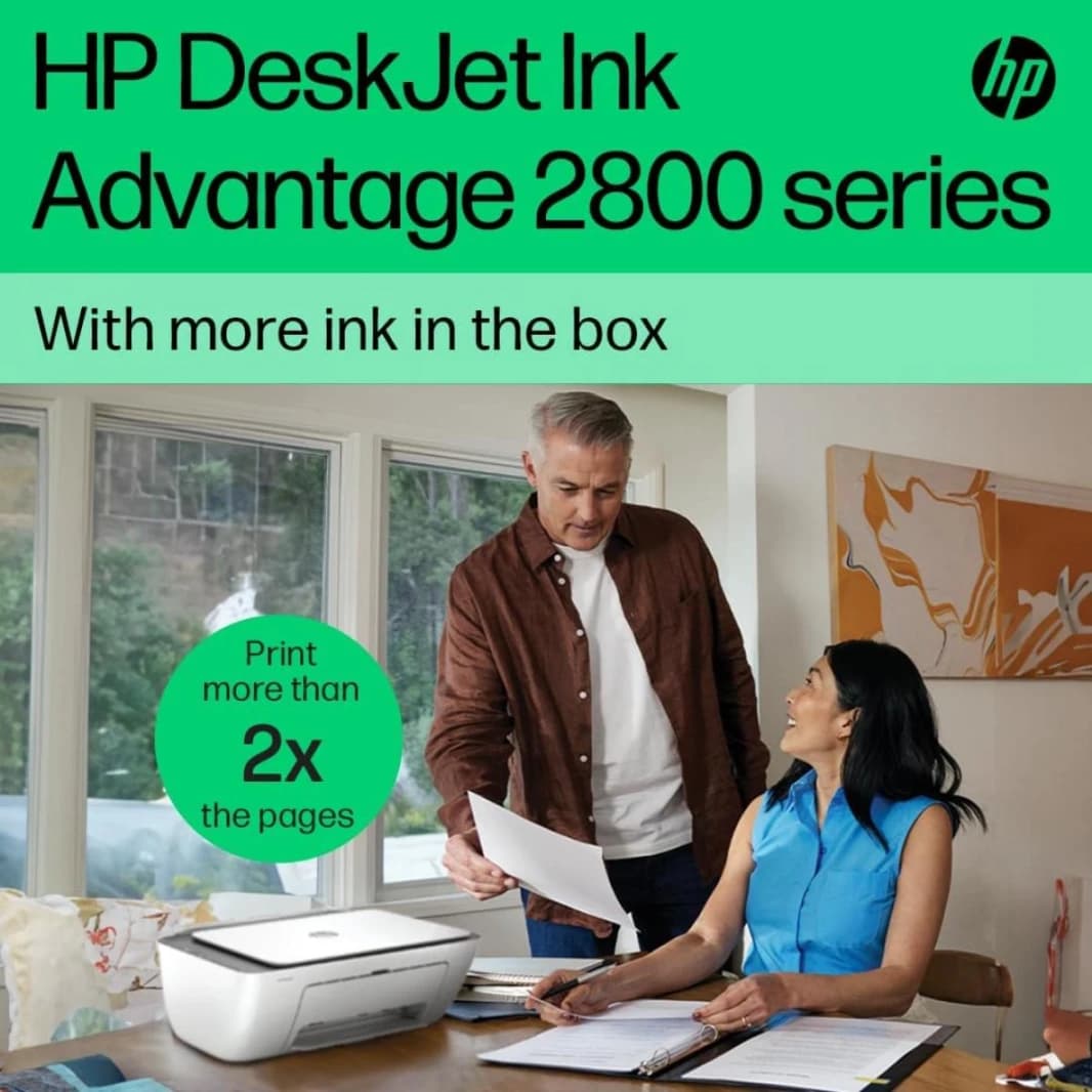 HP DeskJet Ink Advantage Wireless Printer, Copy, Scan with Manual Duplex