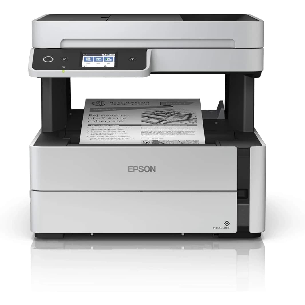 Epson EcoTank ET-M3170 Monochrome All-in-One Wireless Multi-function Machine (Copy/Print/Scan/Fax) - Black