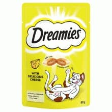 Dreamies treat salmon cheese