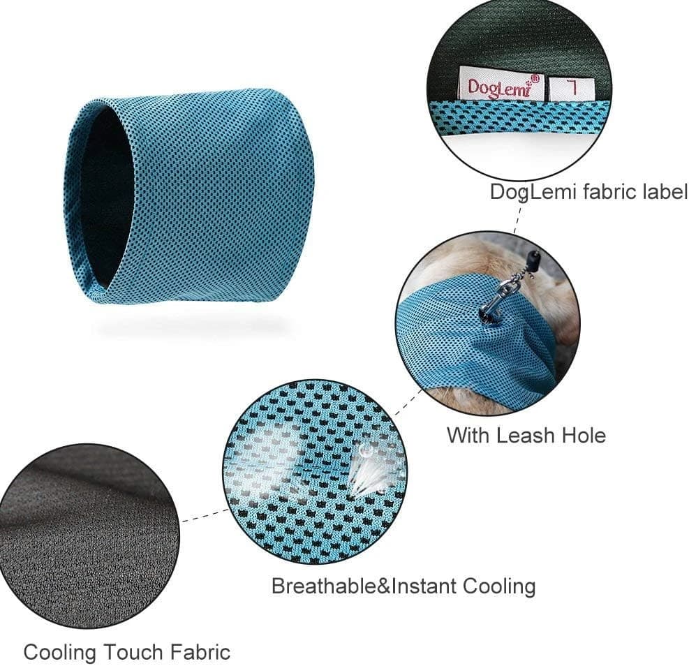 Furilized handkerchief to ventilate pets