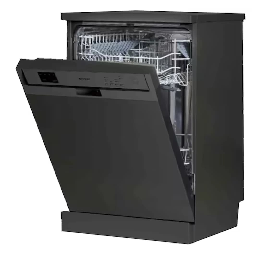 Sharp Dishwasher 6 Programs Black 15 Place Settings QW-V615-BK