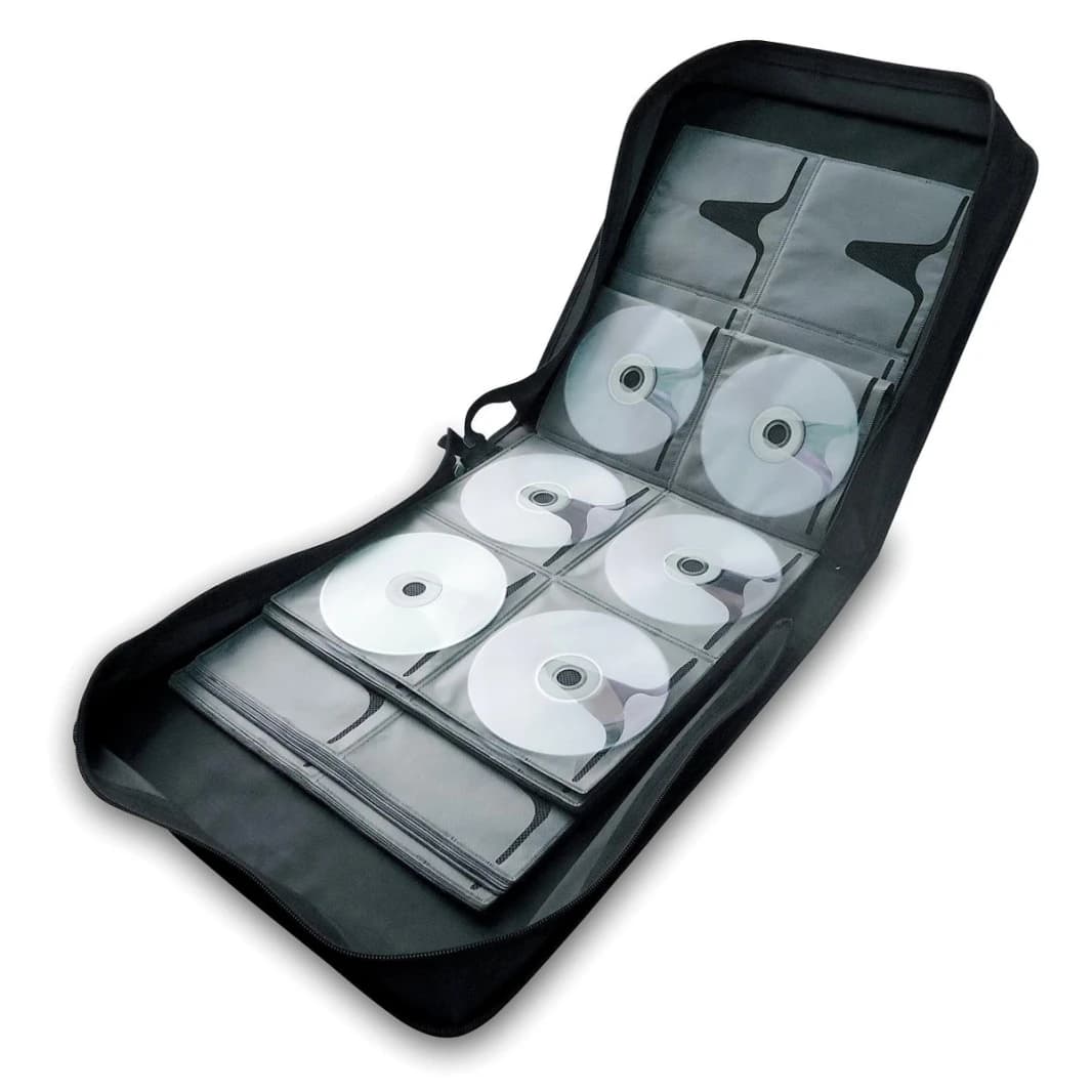 Portable CD CD Storage Case Holder Bag 256 Capacity