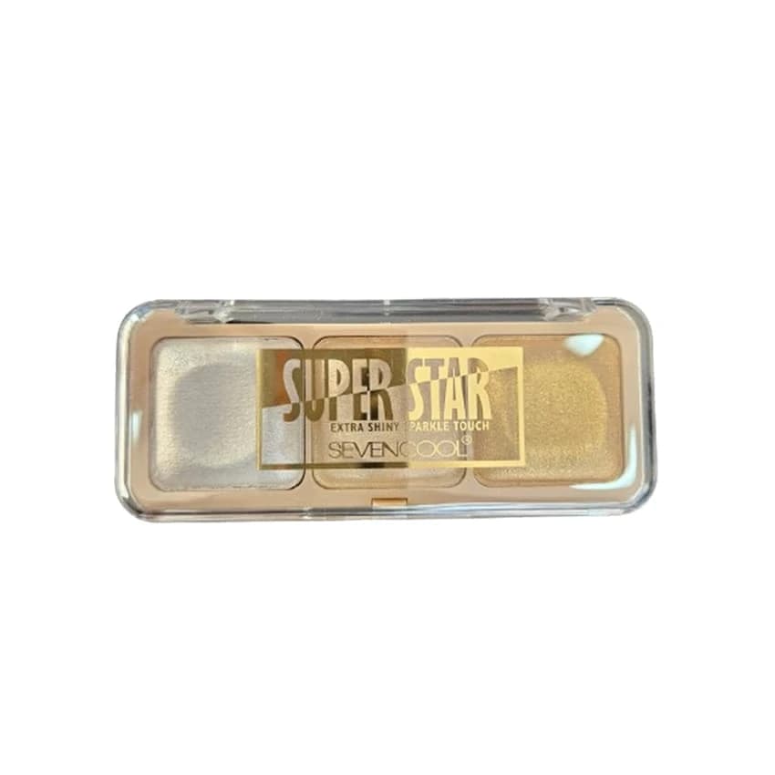 Super Star SevenCoolExtra Shine Sprakle Touch Highlighter Kit