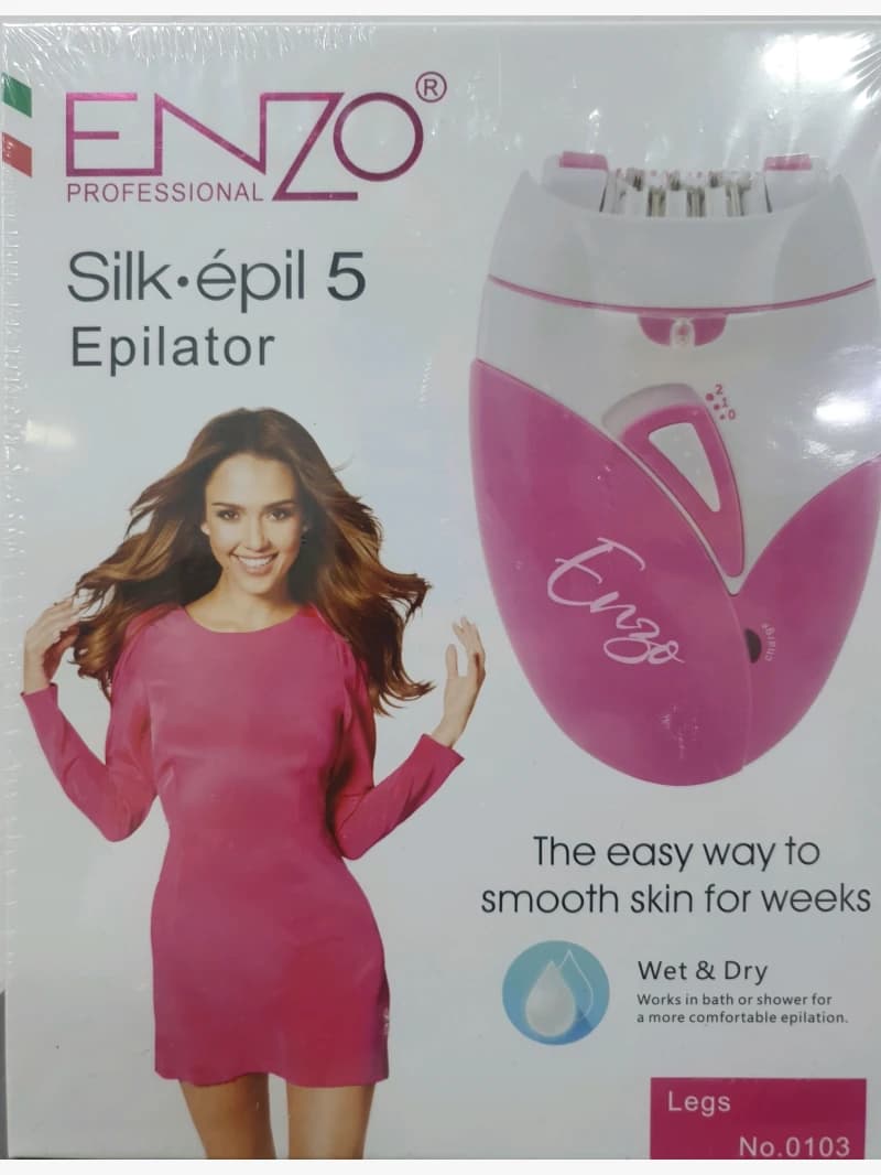Enzo Silk-épil 5 Epilator with Modern Design for Women Seeking Long-Lasting Smooth Skin