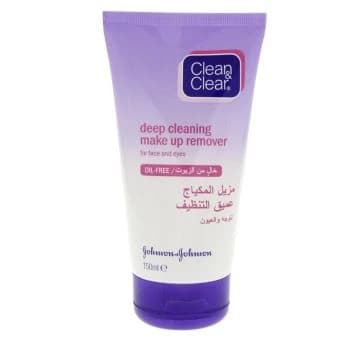 Clean & Clear Deep Cleaning Make Up Remover 150ml