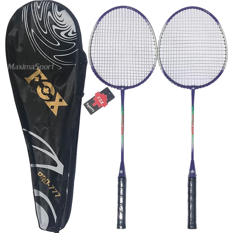 FOX badminton rackets 2 pcs pro 777