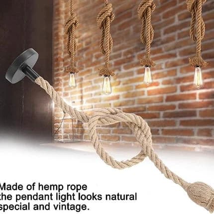 LIGHT HOLDER WITH 90CM ROPE