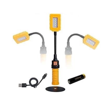 مصباح LED يدوي بمغناطيس