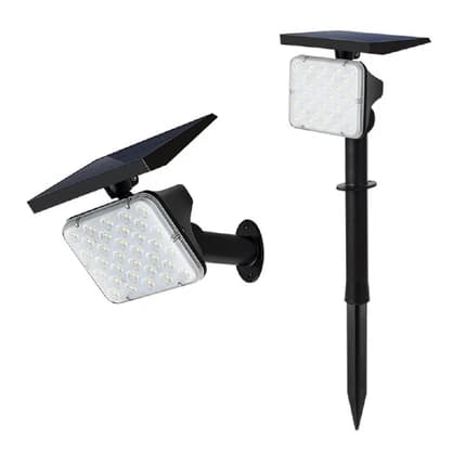 Waterproof Solar Garden Light, 64-LED