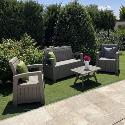 LUXURY GARDEN SEATING SET - 4 PIECES