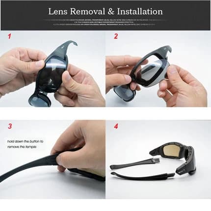4 LENS KIT POLARIZED SUNGLASSES