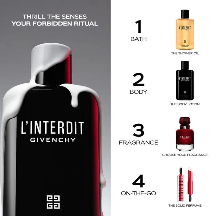 Givenchy L'Interdit Rouge EDP For Women