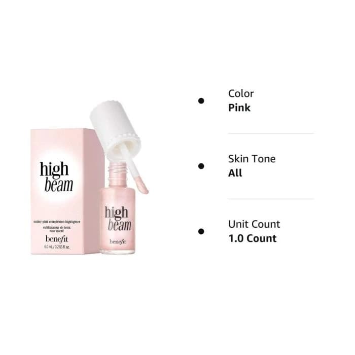 Benefit Cosmetics High Beam Liquid Face Highlighter 02 Pink