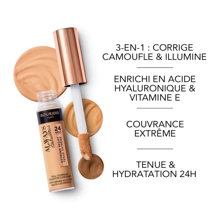 Bourjois Always Fabulous Full Coverage Concealer 320 Beige
