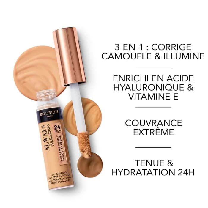 Bourjois Always Fabulous Full Coverage Concealer 400 Beige