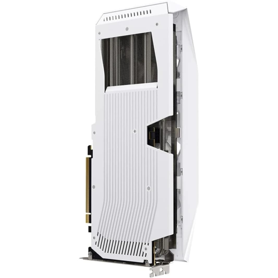 XFX Mercury AMD Radeon RX 9060 XT OC Triple Fan Gaming Edition 16GB GDDR6 128-Bit Memory, 3320 MHz Boost Clock, 2048 Stream Processors, 20 Gbps Memory Clock, PCI-E 5.0 , White,