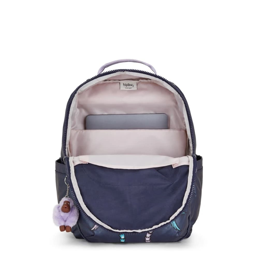 حقيبة ظهر SEOUL من Kipling - أزرق أدميرال