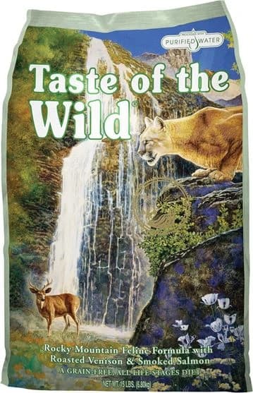 Taste of the wild (Cats) Roasted Venison & Smoked Salmon 15LB