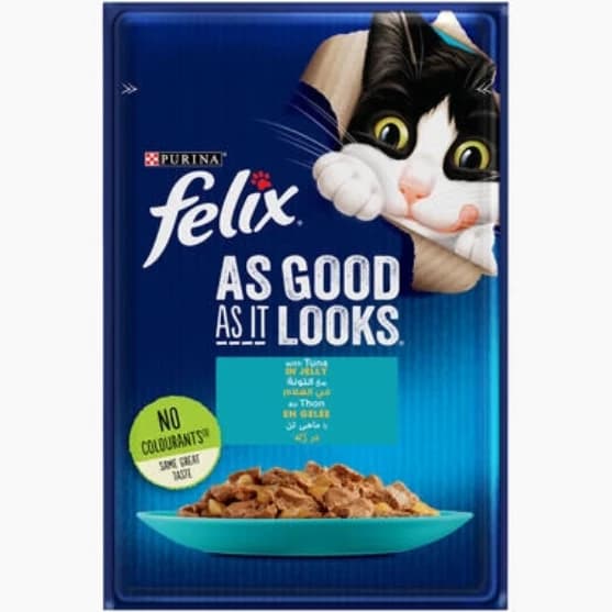 Purina Felix Tuna in Jelly 85g (26/pack)