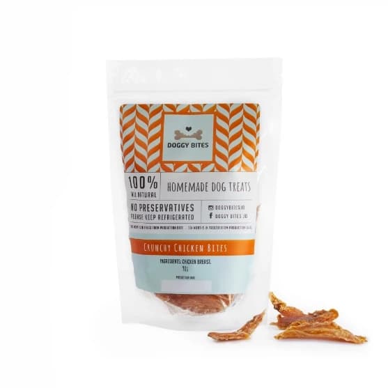 Doggy Bites Crunchy Chicken Bites (90 GM)