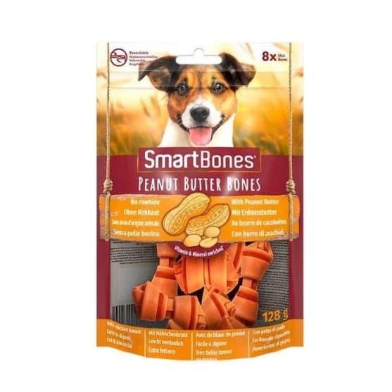 8in1 SmartBones Peanut Butter Mini (8/pack)