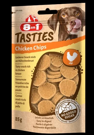 8in1 Tasty Chicken Chips 85g