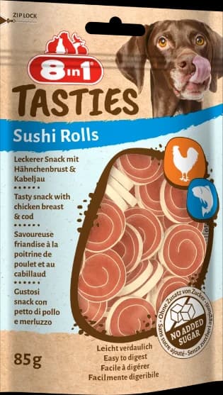 8in1 Tasty Sushi Rolls 85g