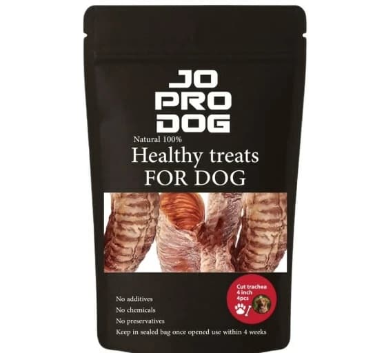 Jo Pro Dog Cut Beef Trachea (4/pack)