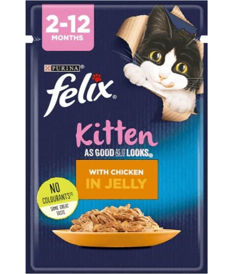 Purina® Felix Kitten Chicken 85g (26/pack)