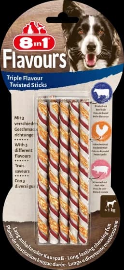 8in1 Triple Flavour Twisted Sticks 10pcs