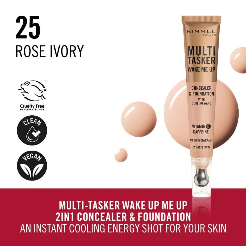 Multi-tasker Wake Me Up Concealer & Foundation