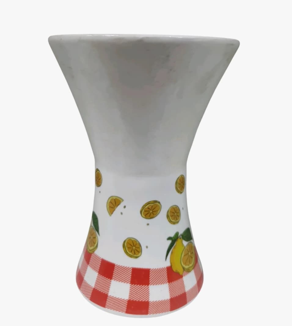 Lemon Decorated Candy Dish with Artistic Design for Stylish Gatherings and Decor Enthusiasts
