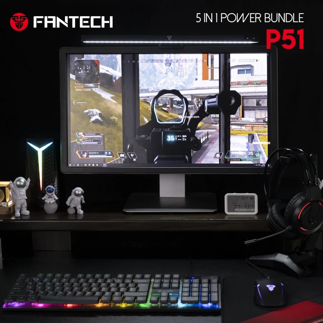 FANTECH P51 Power Bundle Gaming Keyboard and Mouse