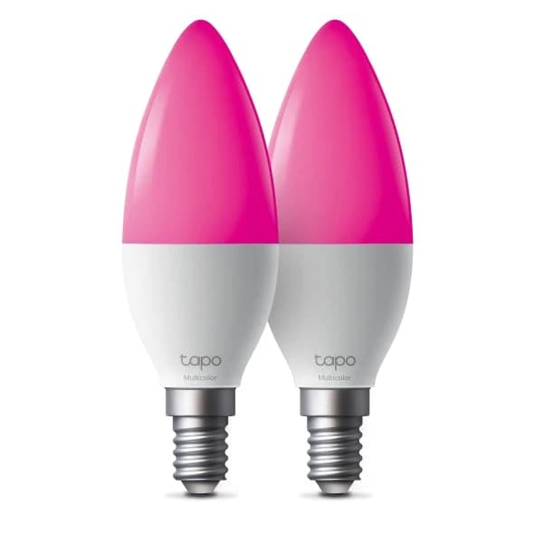 Tp-Link Tapo Smart Light Bulb, 2Pack, Multicolor