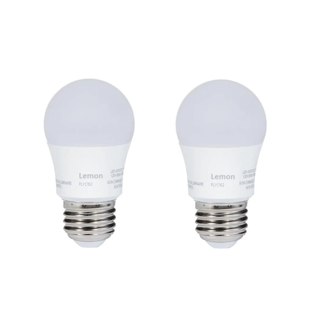 Bundle E- Lemon Led Bulb, 2PCS, 5Watts, White