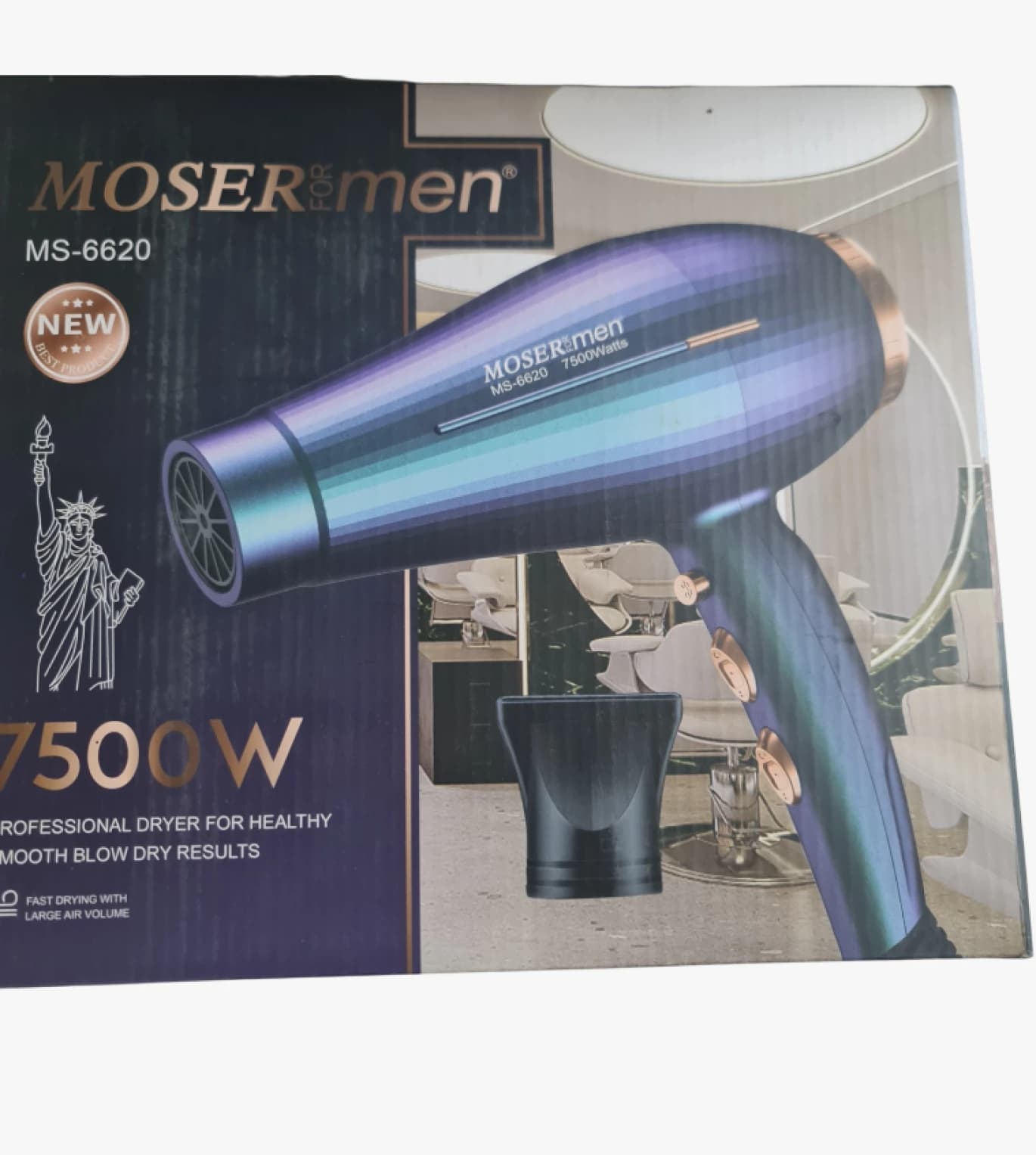 Moser Blue Hair Dryer