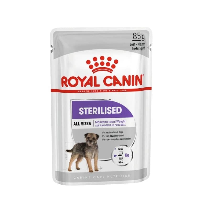CCN STERILISED LOAF DOG 12×85G
